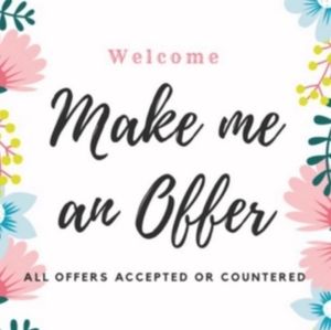 I'm selling items that you can make an offer on.